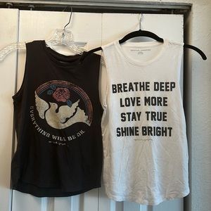 Only Grey - Spiritual Gangster tank - only grey one left